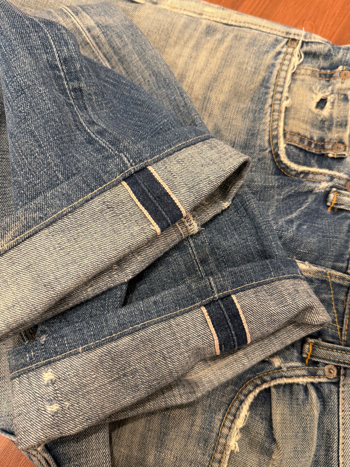 Edwin 에드윈 505 셀비지 빈티지 데님 팬츠 (32) (Japan) 상품이미지9