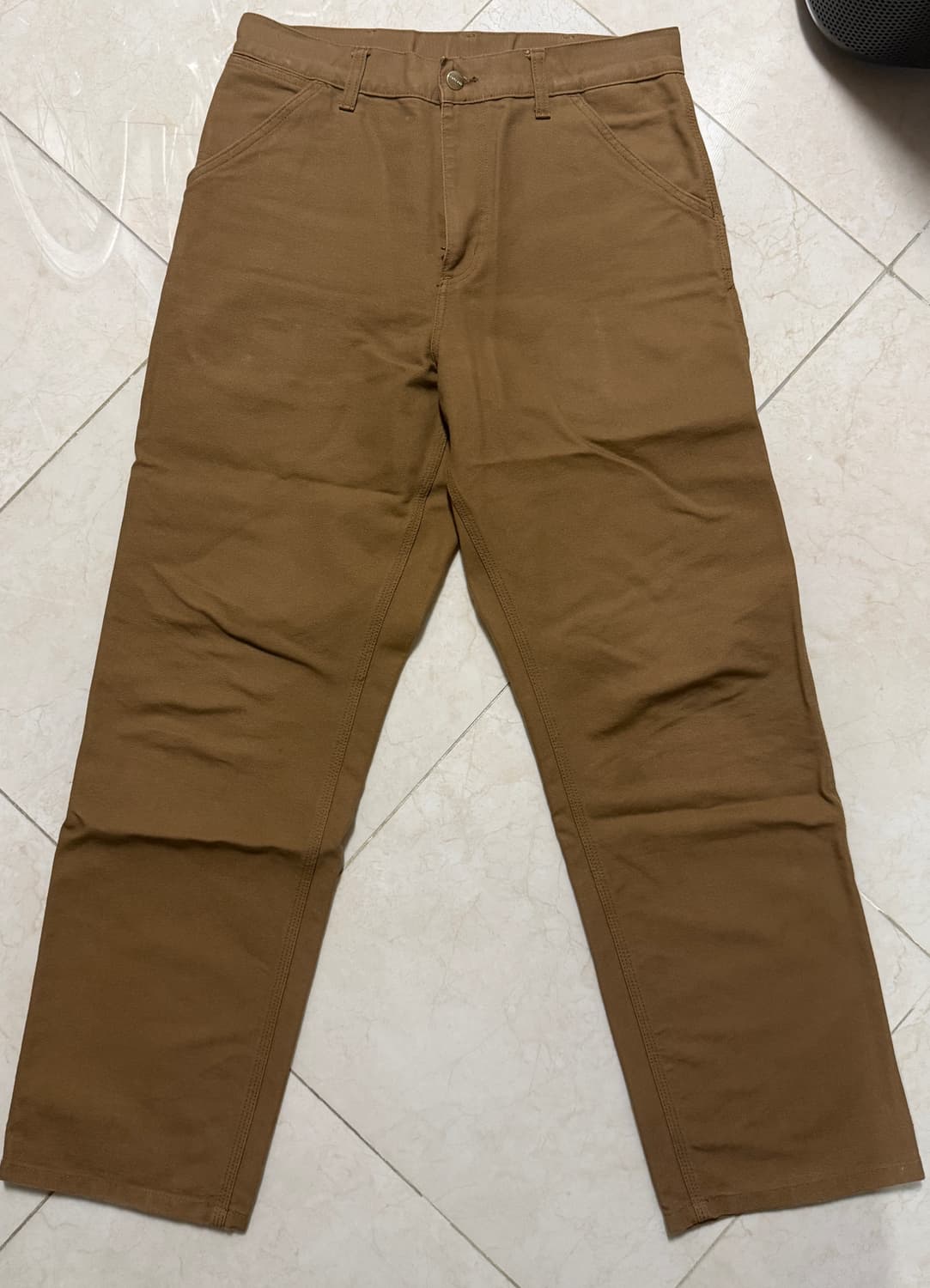 칼하트 싱글 니 팬츠 브라운 30x32 상품이미지1