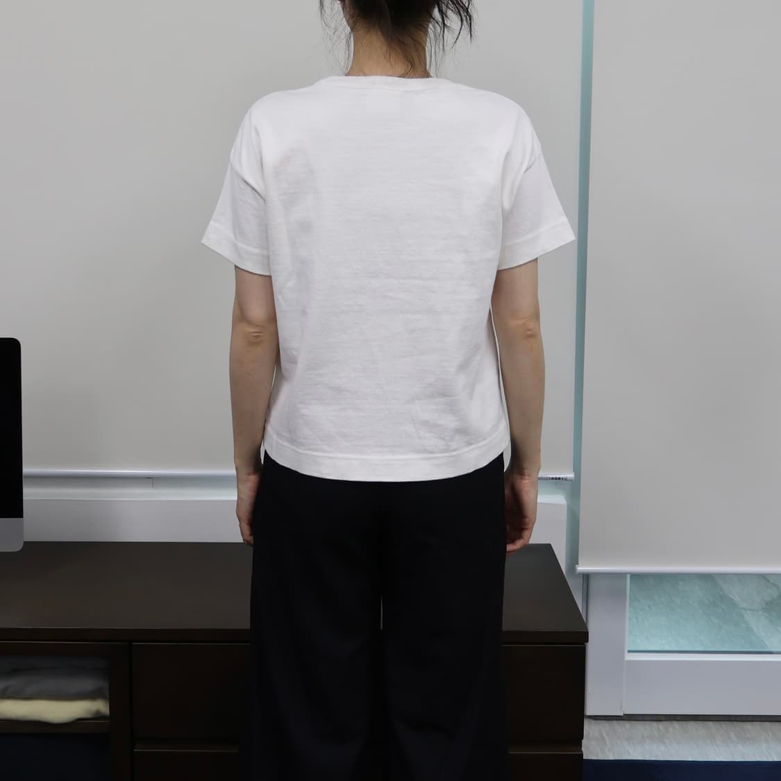Ray Beams ruffle top in white 상품이미지2