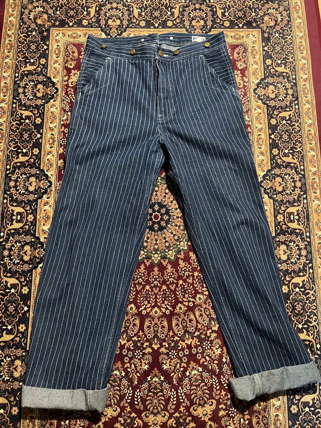 브론슨 NON STOCK 와바시 워크 팬츠 L 상품이미지1