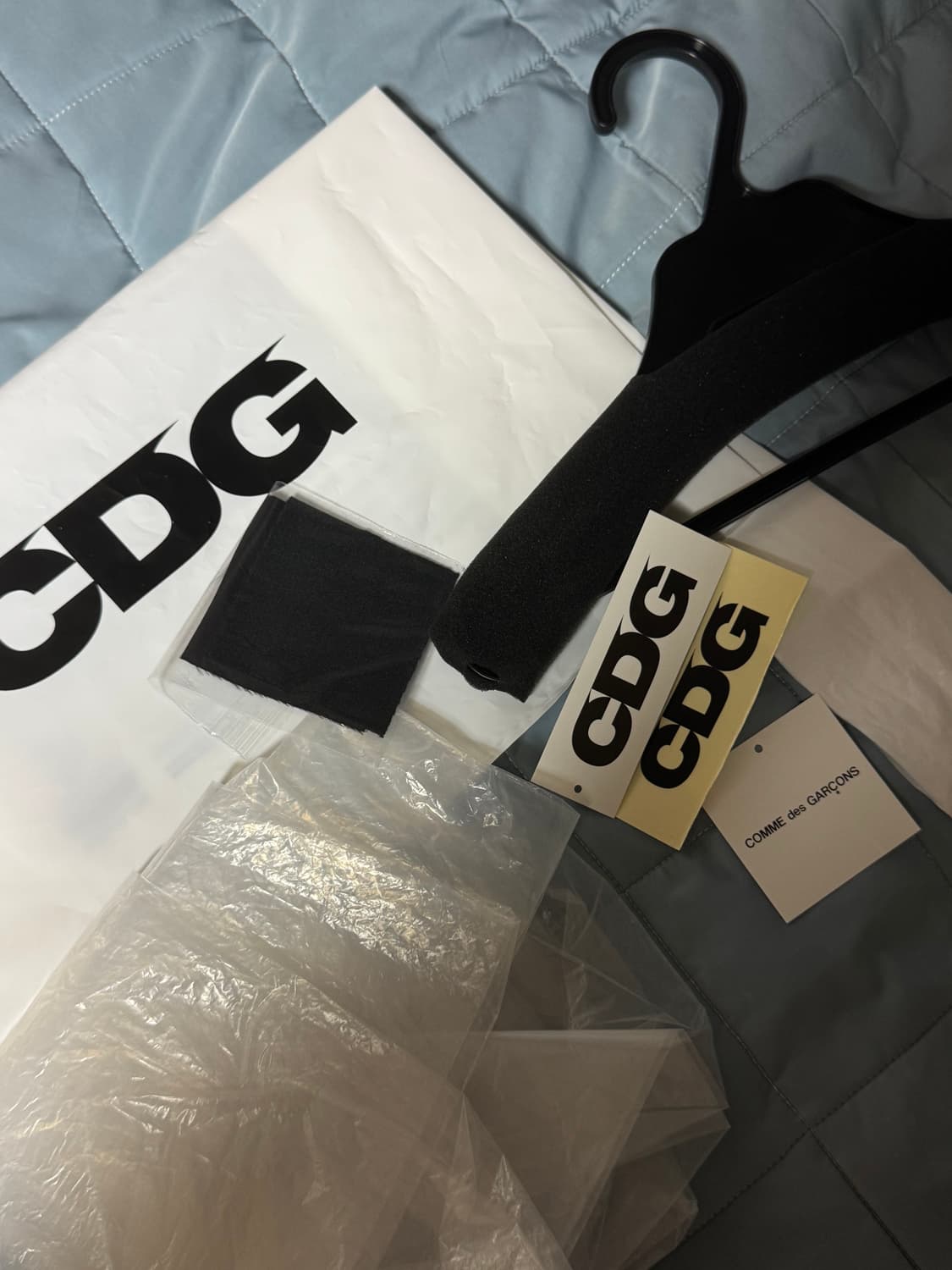 CDG 꼼데가르송 스태프 블루종 XL판매 상품이미지5