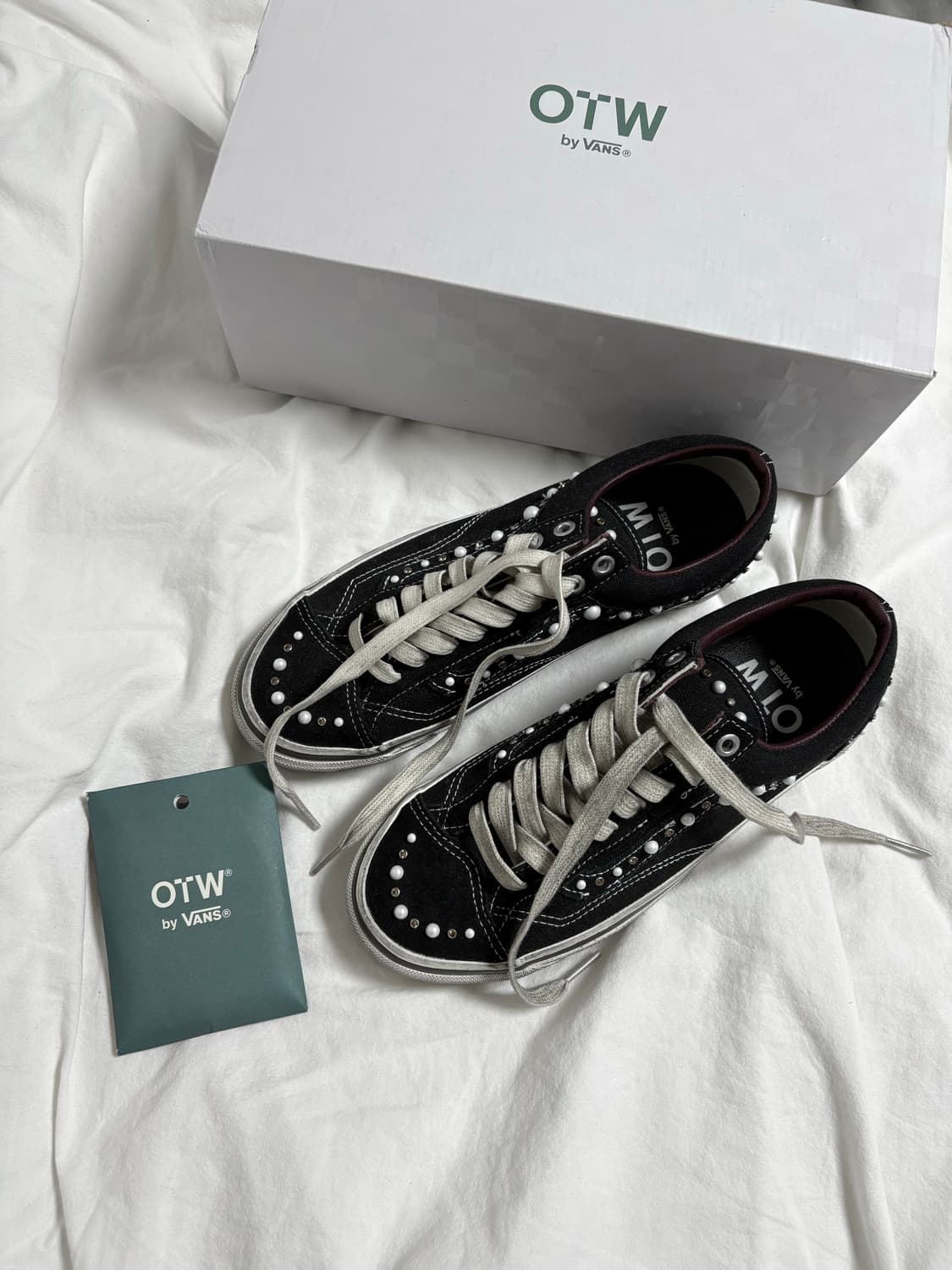 반스 OTW 올드스쿨 리이슈 36 펄라이즈드 블랙 상품이미지2