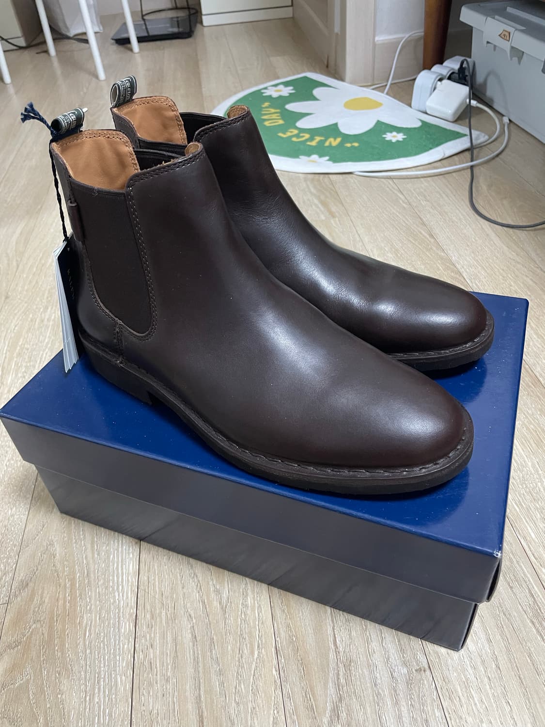 (새상품)폴로 랄프 로렌 탈란 첼시부츠 us8 상품이미지4