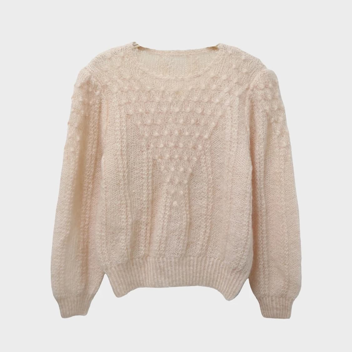 딸기우유 울 니트 61914 상품이미지1