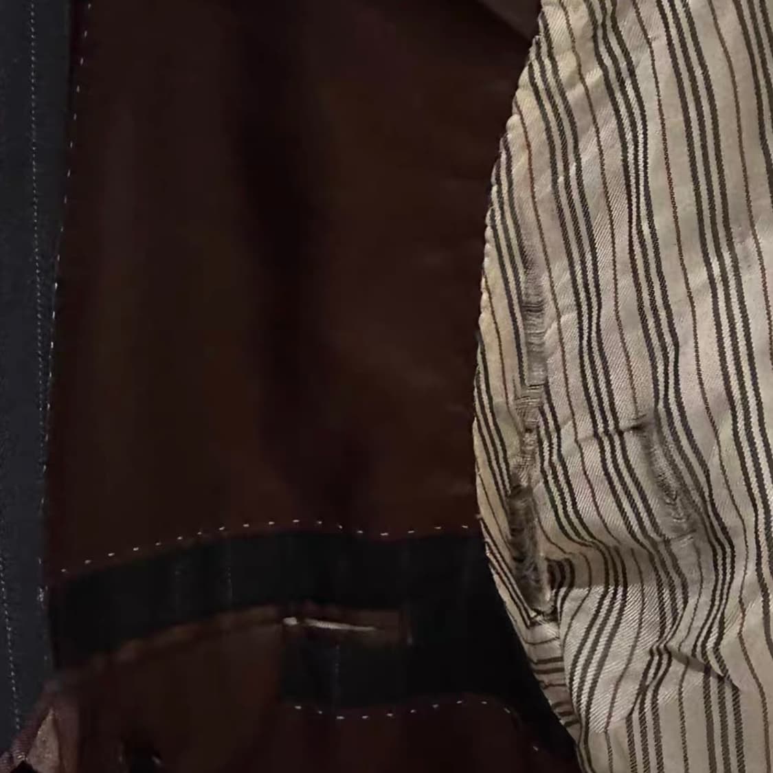 Burberry  양모 스트라이프 싱글 블레이저 자켓 상품이미지4