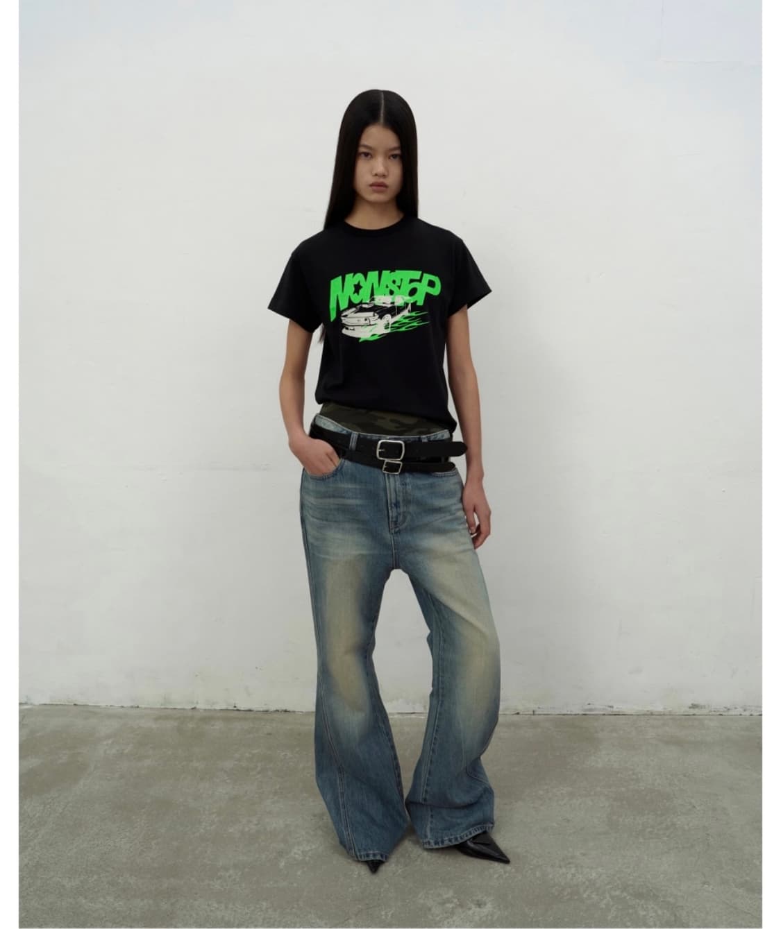 엘씨티디씨티엠 NONSTOP PRINT T-SHIRTS (BLACK) 상품이미지2