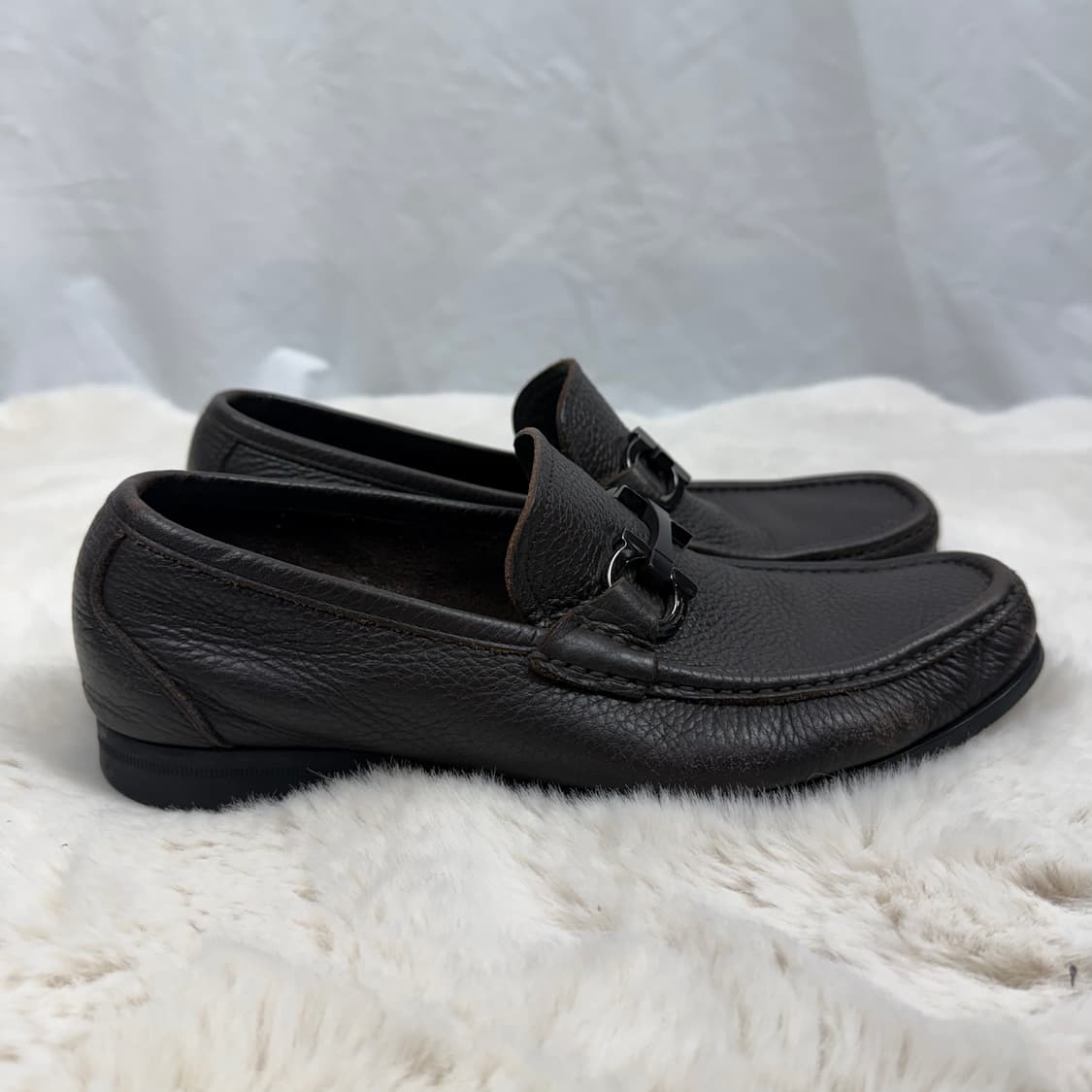 5.5) 페라가모 간치니 로퍼 다크브라운 상품이미지2