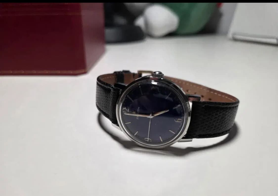 [희귀] 제니스(Zenith) 빈티지 수동 드레스 워치 - 블루 다이얼 상품이미지1