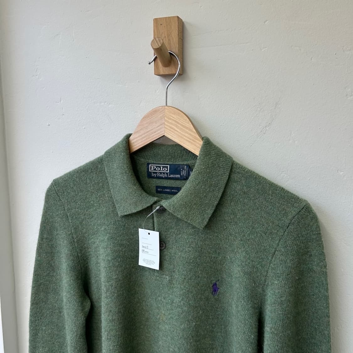 15827 - 폴로 랄프로렌 울 카라 니트 (램스 울 100%) 상품이미지1