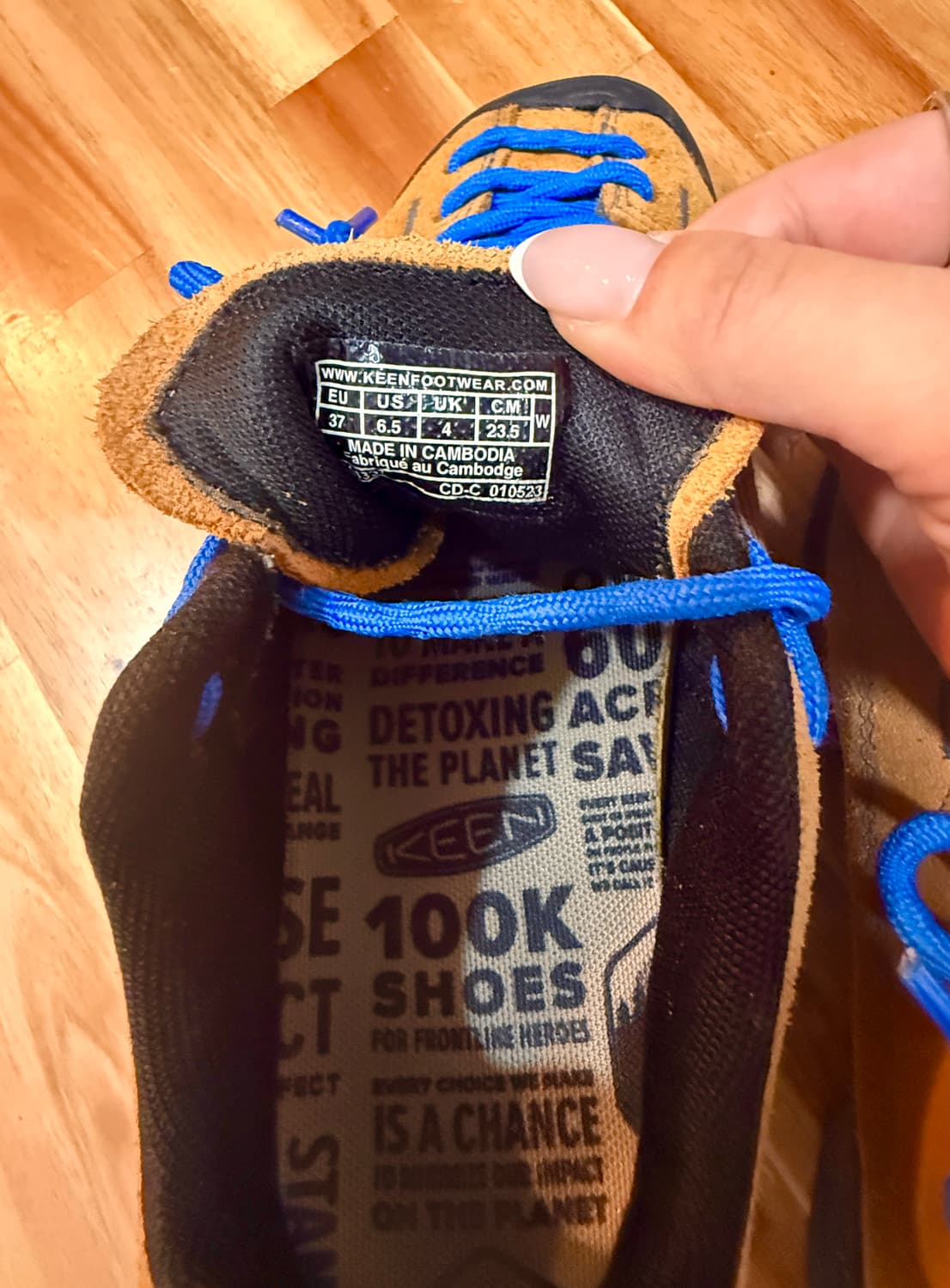 킨 KEEN 재스퍼 스웨이드 카멜 235mm 상품이미지4