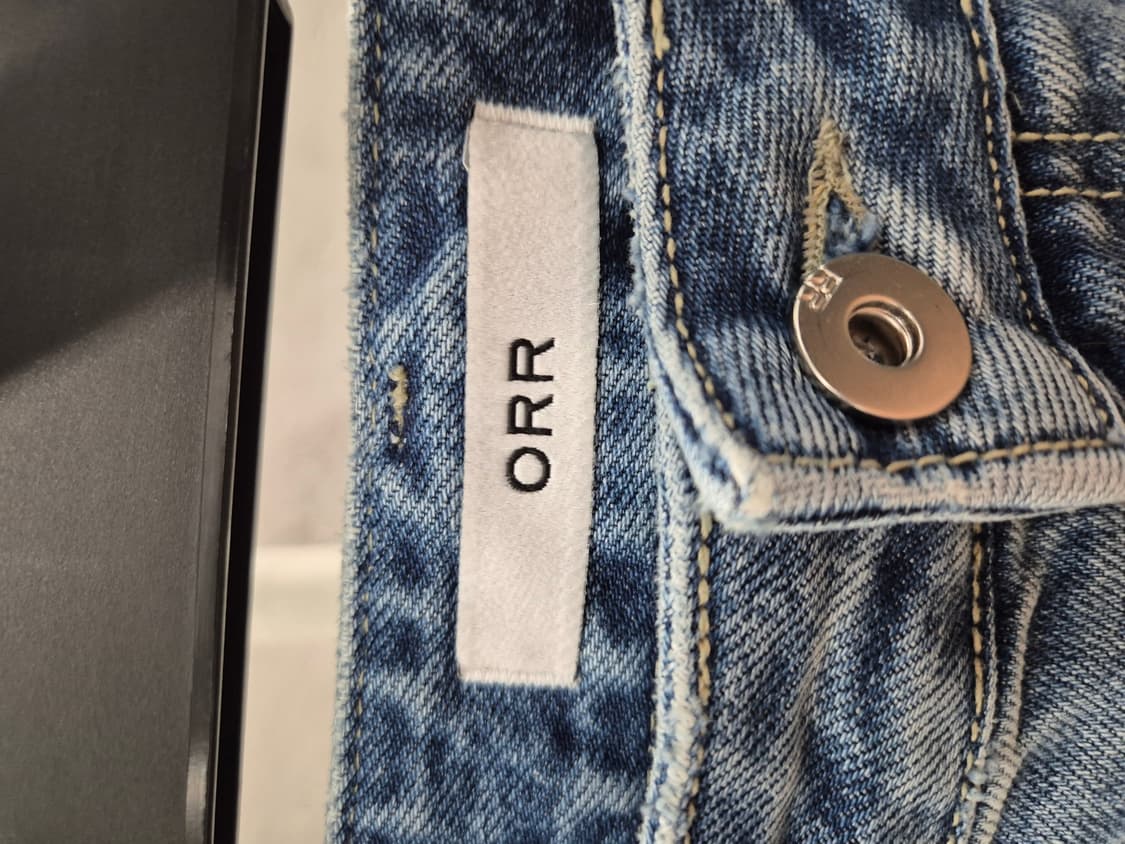 ORR 연청 와이드 데님 팬츠 L 상품이미지8