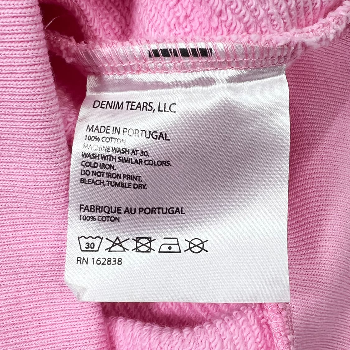 데님티어스 핑크 후드 (XXL) 상품이미지6
