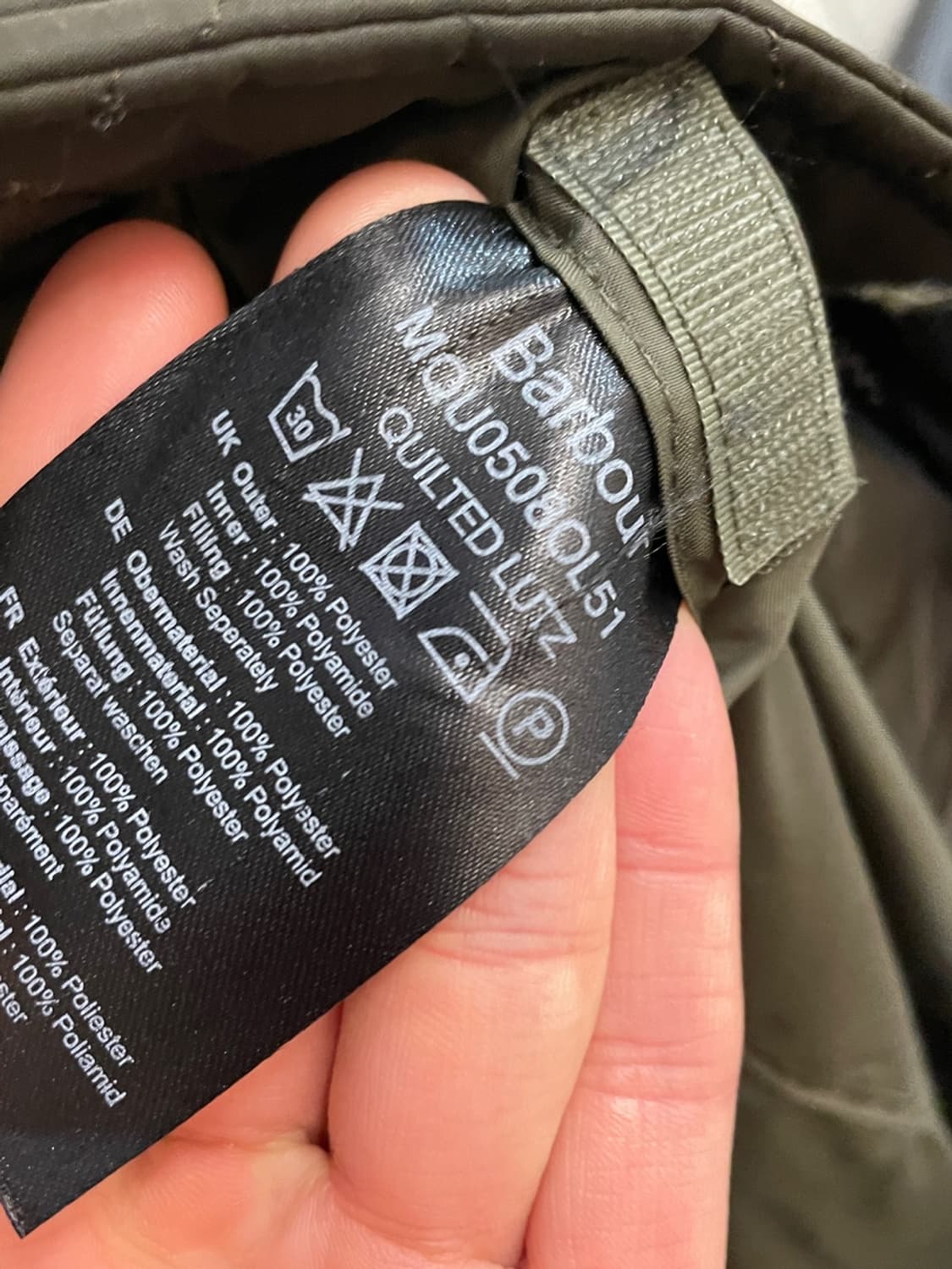 바버 루츠 퀼팅 자켓 상품이미지8