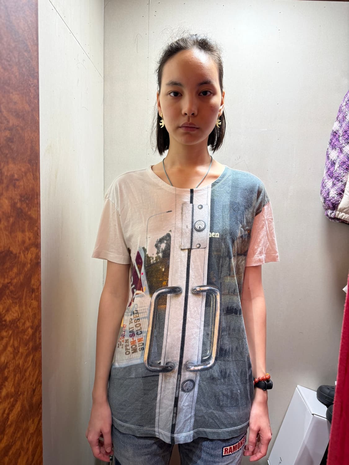 [Maison Margiela]MM6 트롱프뢰유 도어 그래픽 티셔츠 상품이미지5