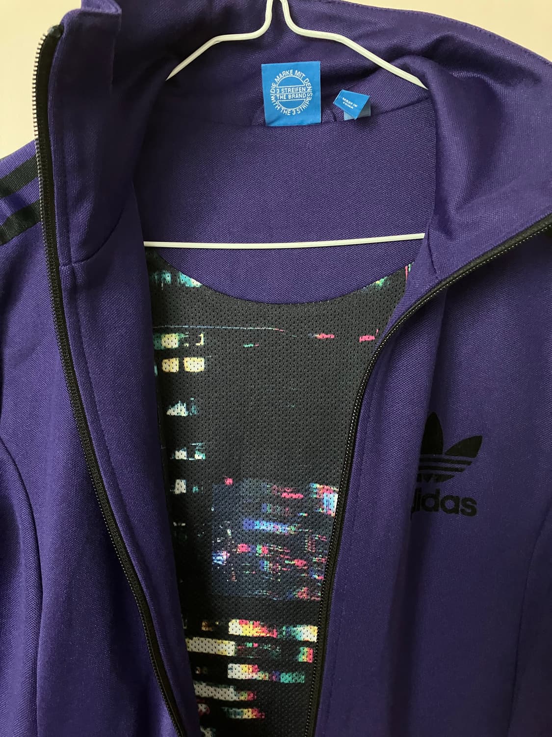 아디다스 유로파 TT 트랙탑 져지(딥퍼플/여성 100) 상품이미지2