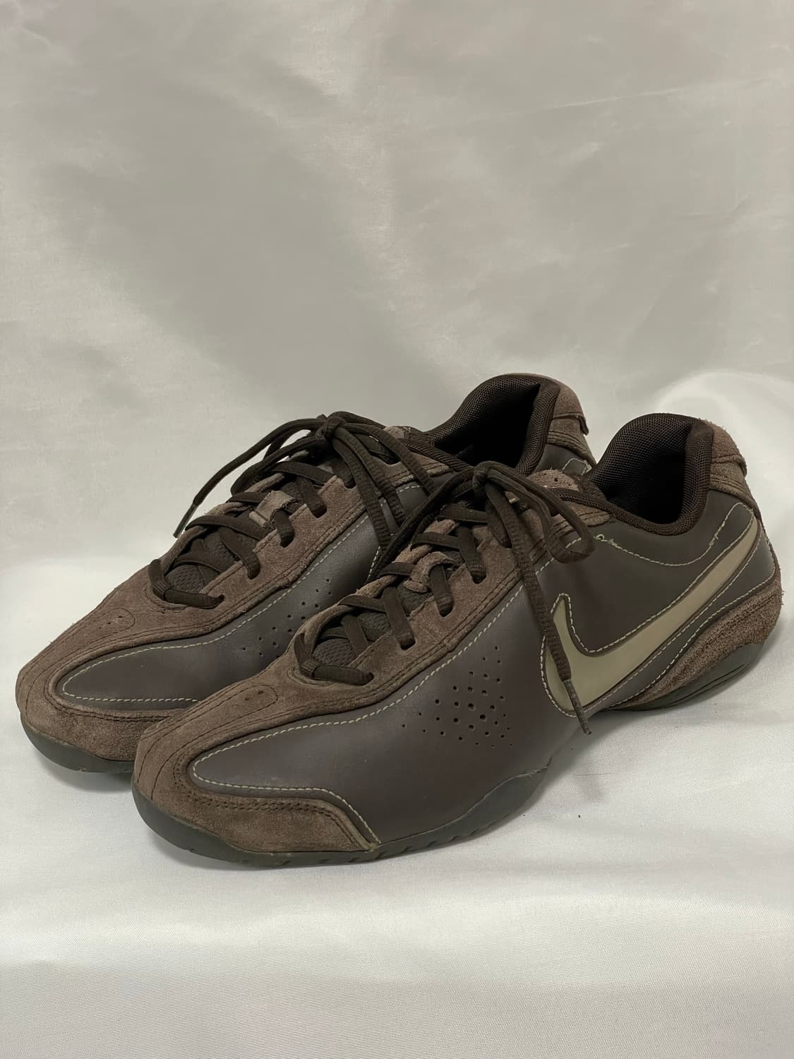 (270) 나이키 에어시리즈 6D 브라운 스웨이드 신발 상품이미지3