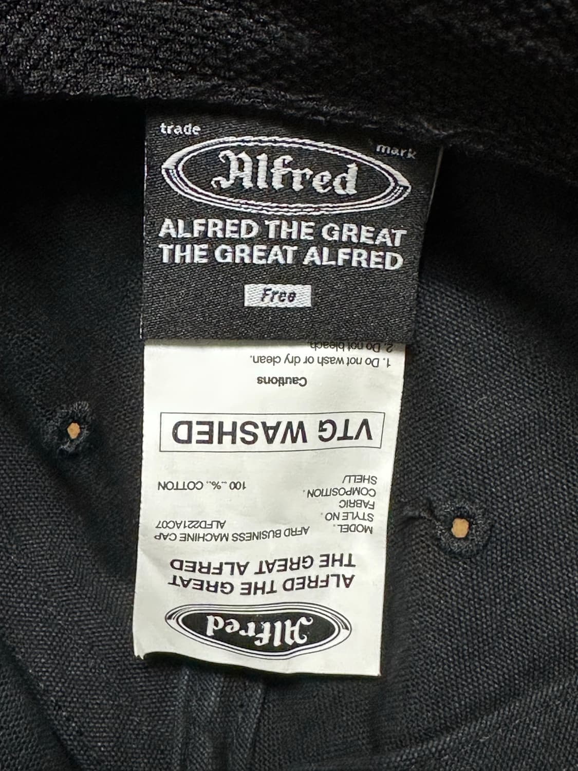 헤리티지플로스 알프레드(ALFRED) 5패널 캡 상품이미지5