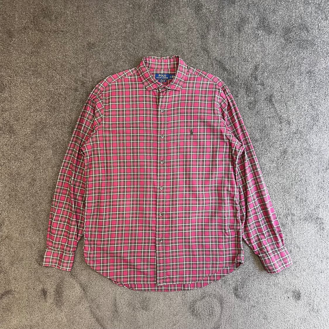 폴로 랄프로렌 체크 셔츠 상품이미지1