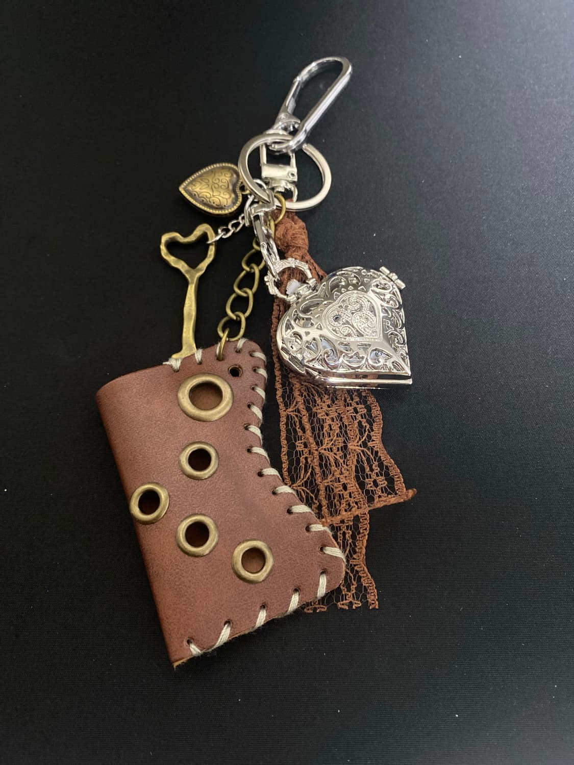 빈티지 하트 키링  상품이미지2