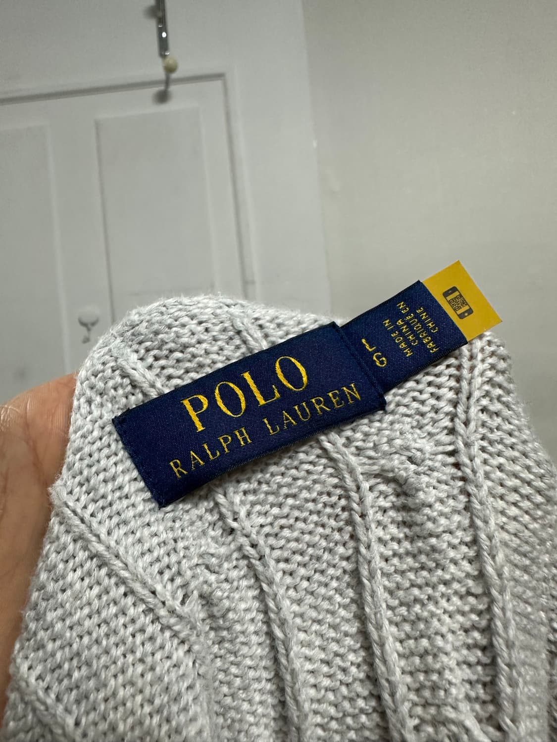 폴로 랄프로렌 케이블 니트 베스트 상품이미지3