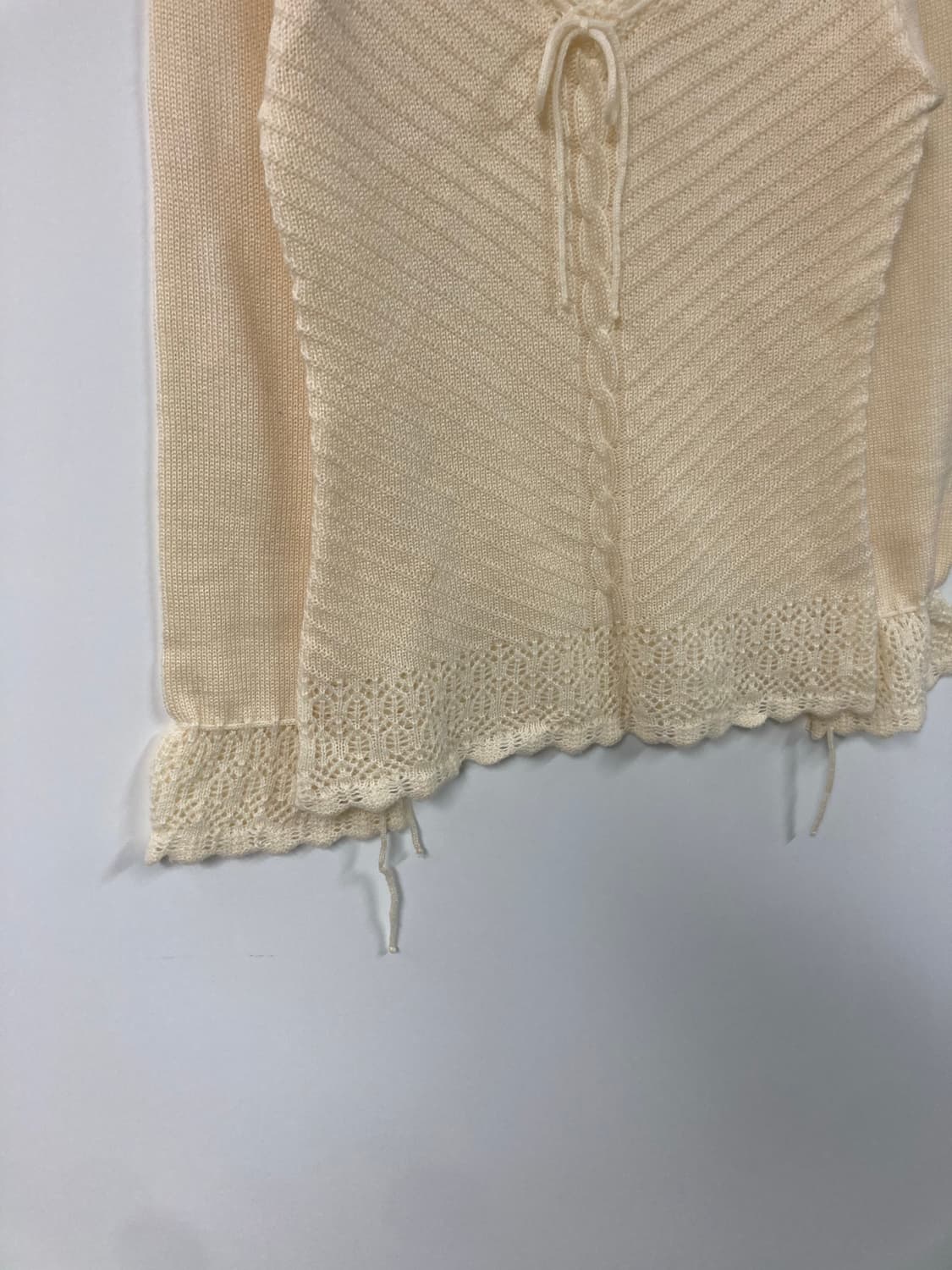 빈티지 리본 니트 상품이미지3