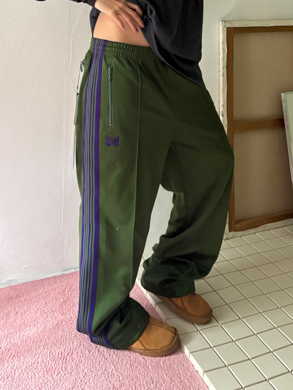 Needles 올리브 트레닝팬츠 상품이미지7