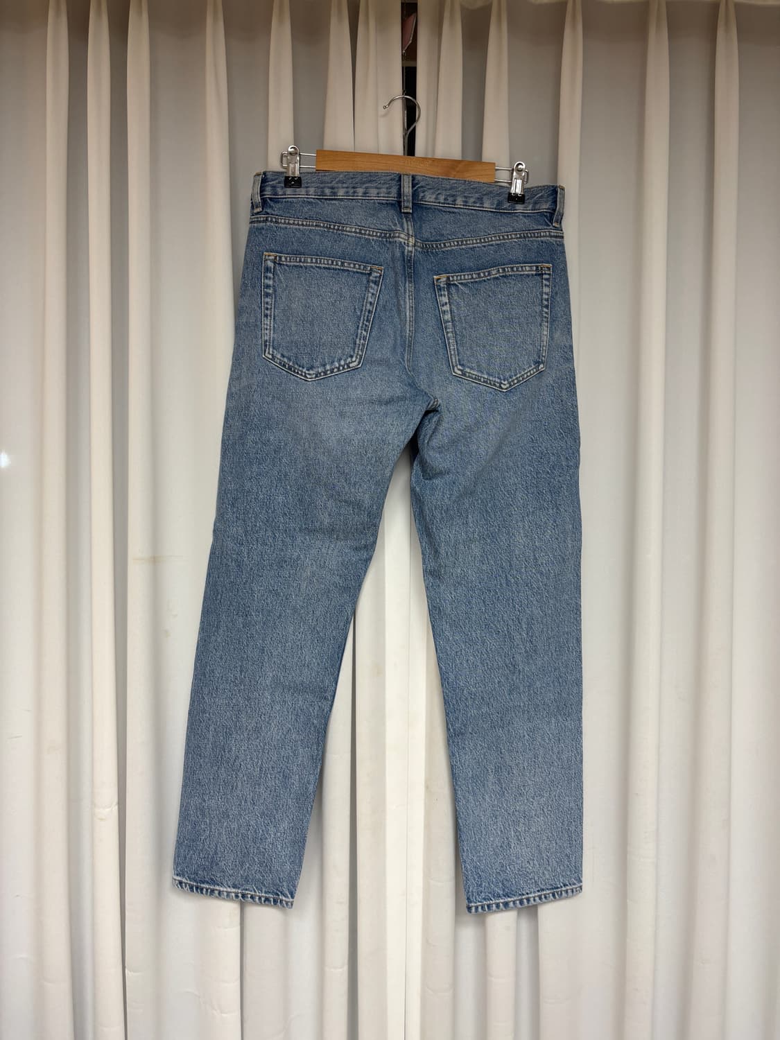 택포/S급) ARKET 라이트 블루 데님 팬츠 진 상품이미지2