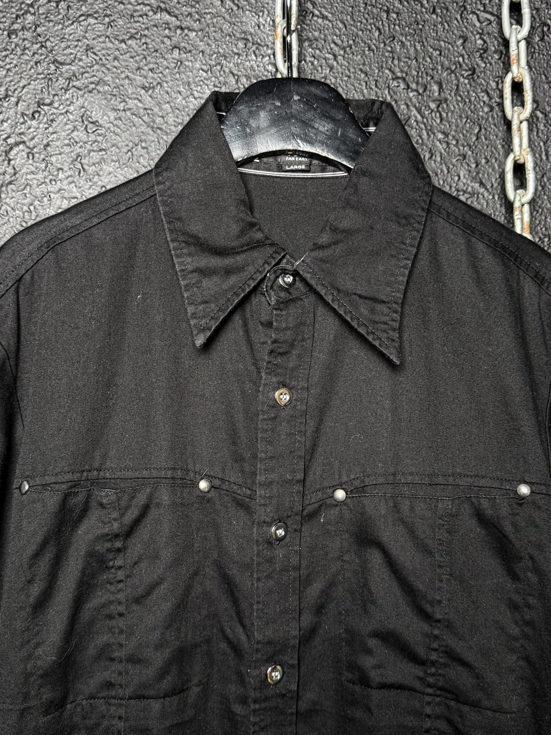 Stud Detail Short-Sleeve Shirt 상품이미지7