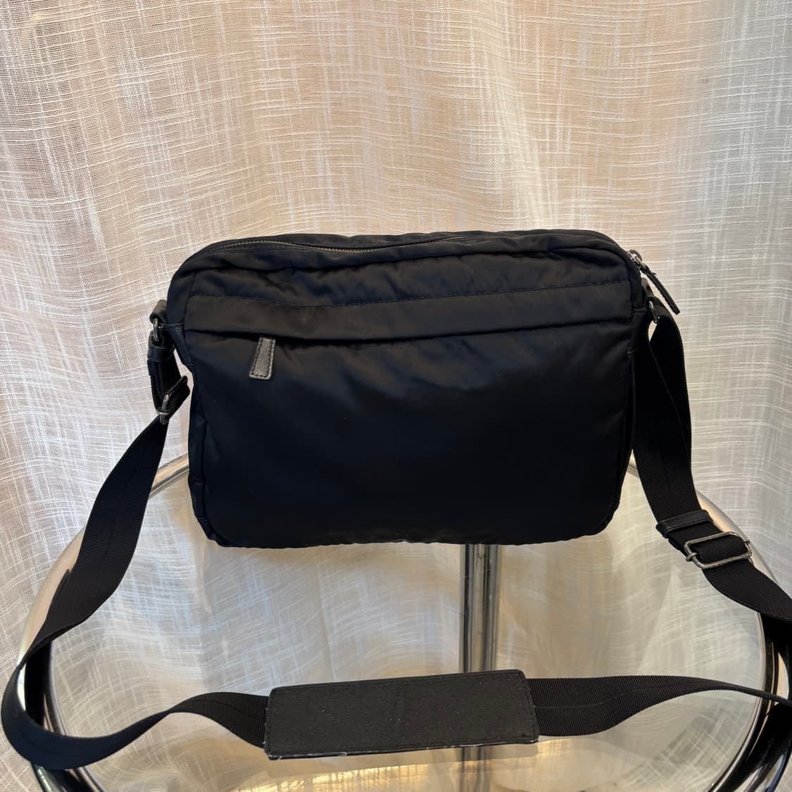 정품 타케오키쿠치 나일론 크로스백     상품이미지5