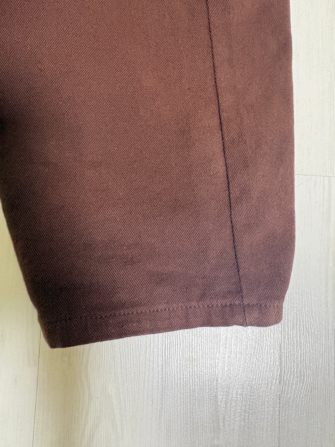 스타팀 브라운 배기 데님 32 상품이미지4