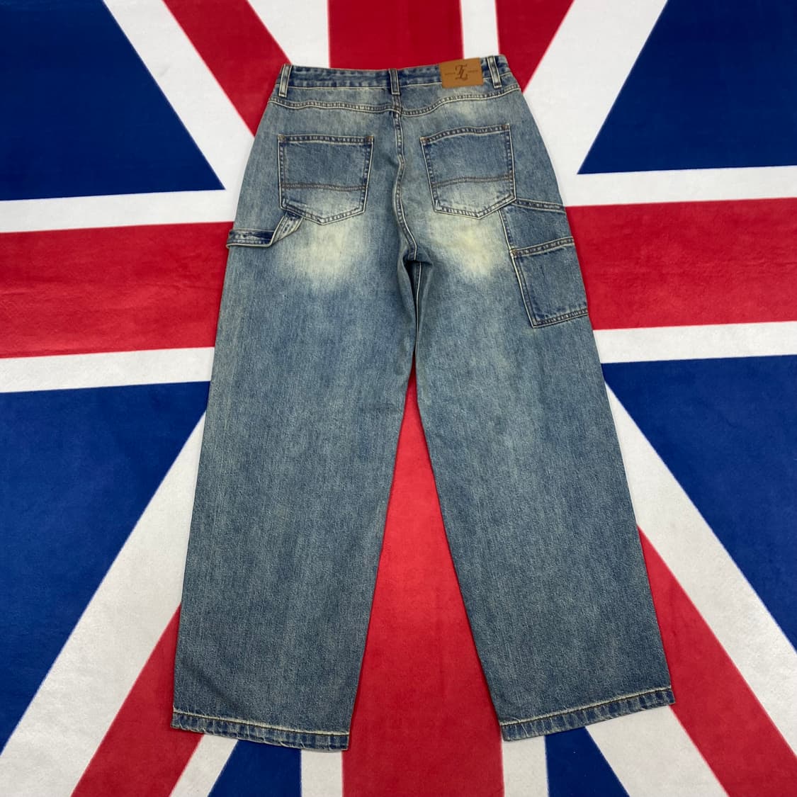 빈티지 데님 카펜터팬츠 30 상품이미지4