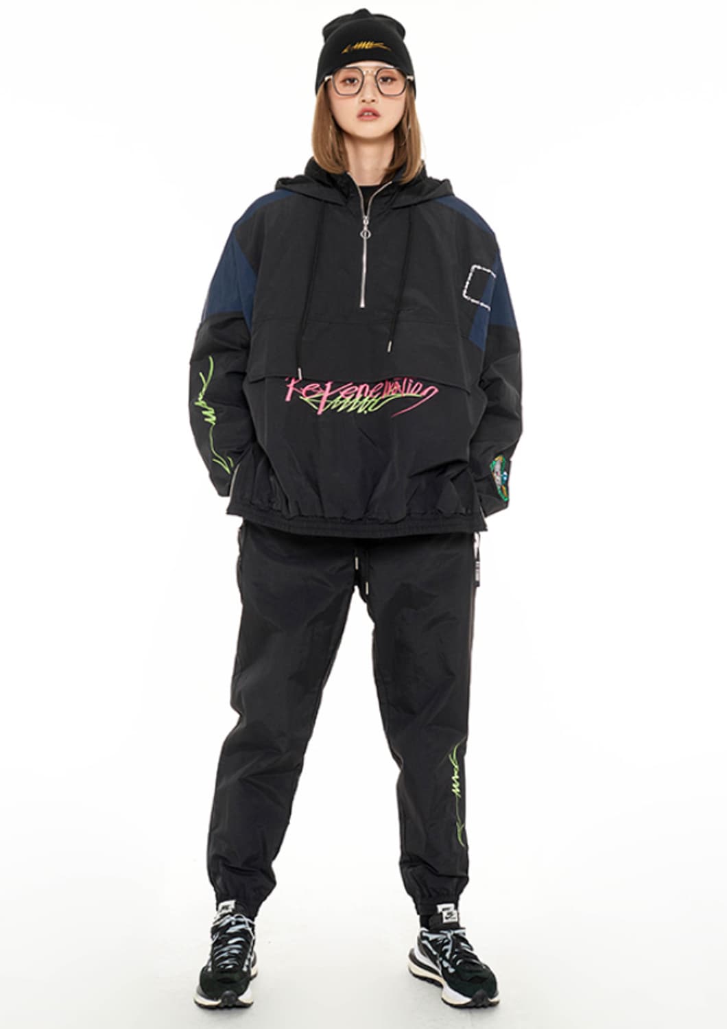 [새제품] 만지 조거팬츠 프리사이즈 블랙 상품이미지2