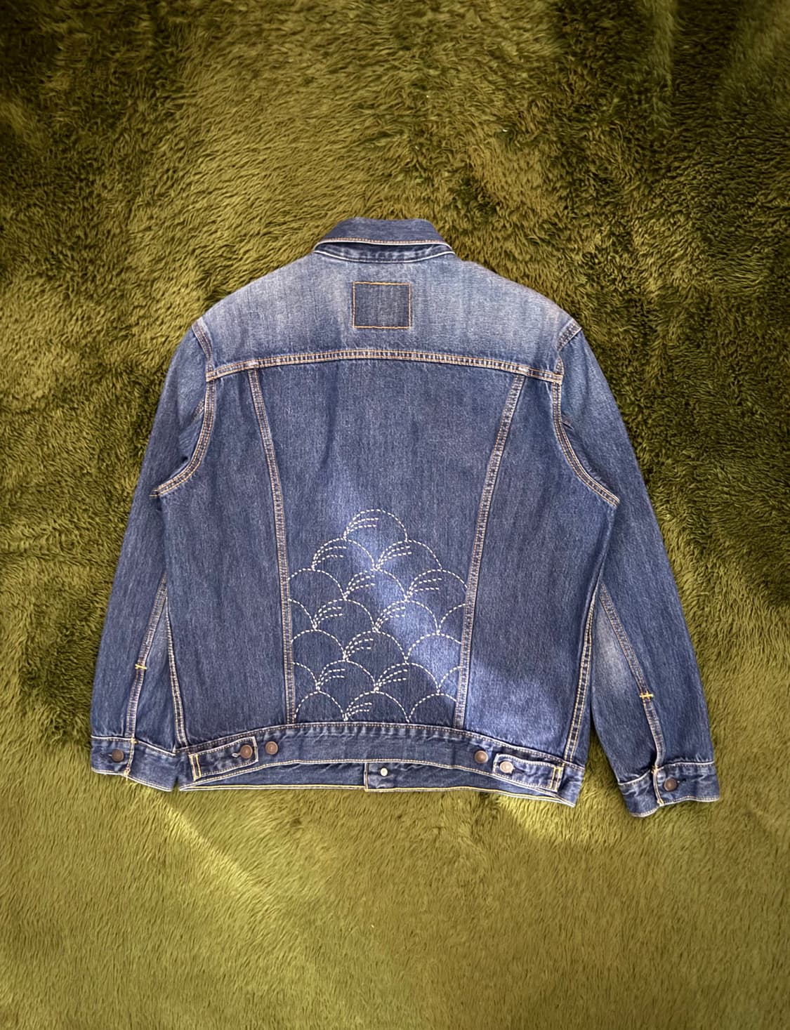 [XL] 리바이스 재패니즈 사시코 커스텀 3rd 데님 자켓 인디고 상품이미지7