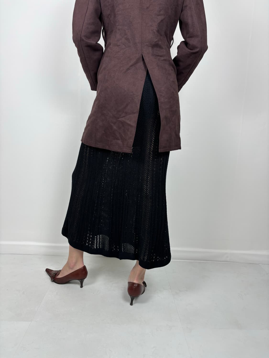 SHEER MERMAID KNIT SKIRT 상품이미지1