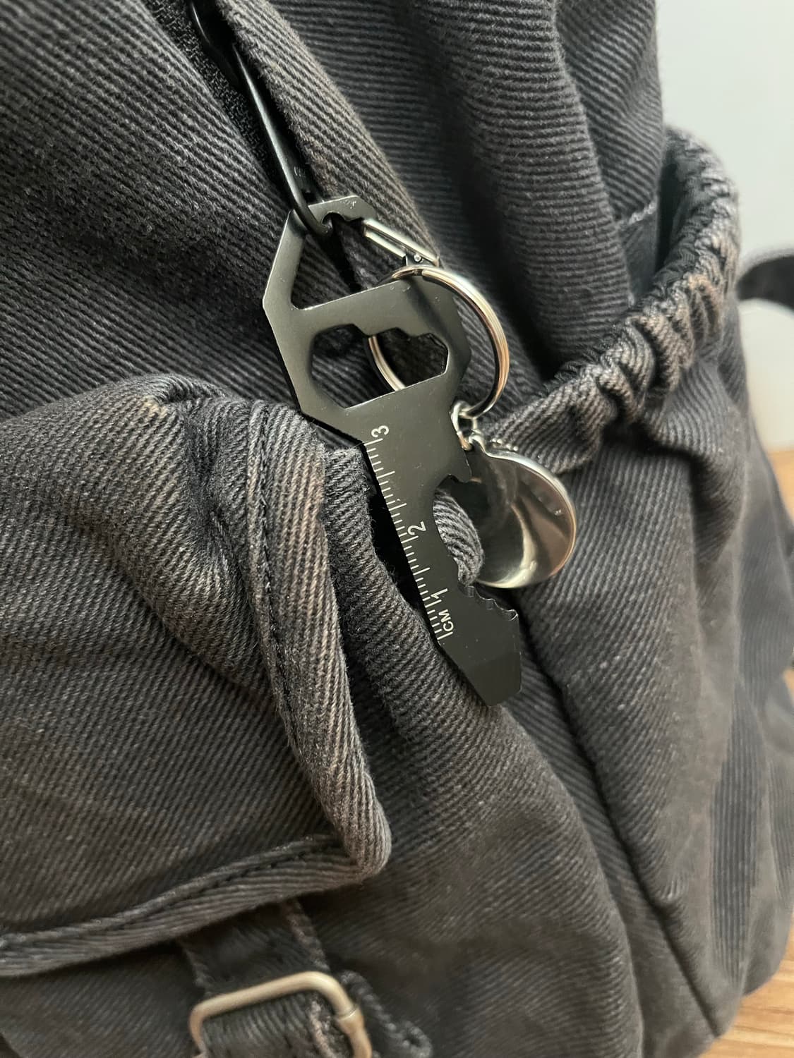 하아카이브x패플서 빈티지 워시드 백팩 상품이미지3