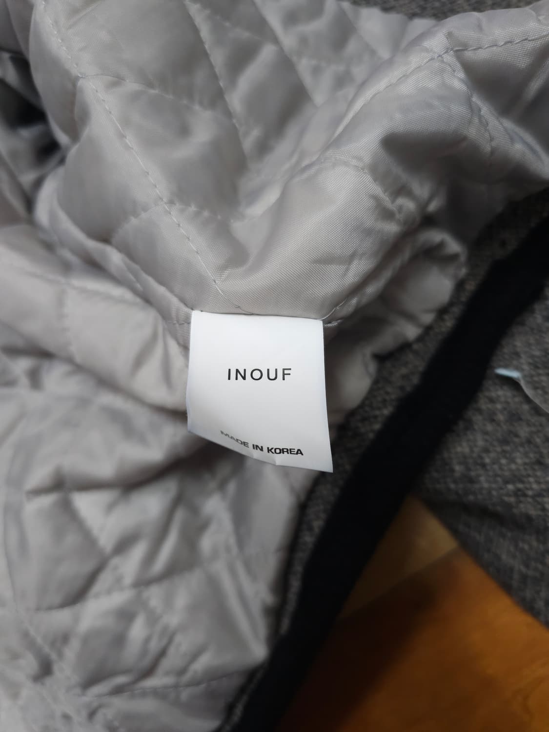 INOUF 이너프 누빔 트위드 자켓 상품이미지7