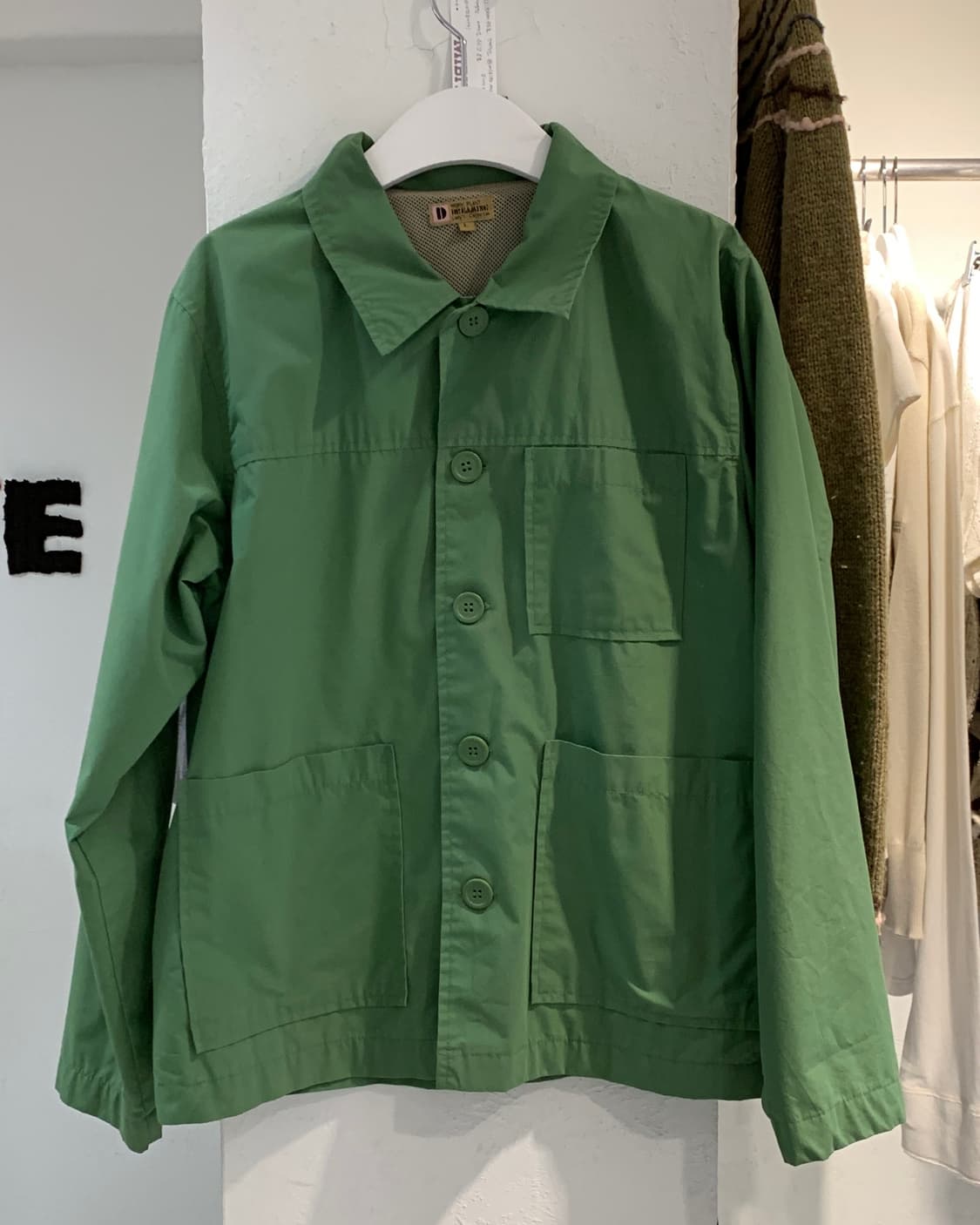 Green standard fit jacket 상품이미지1