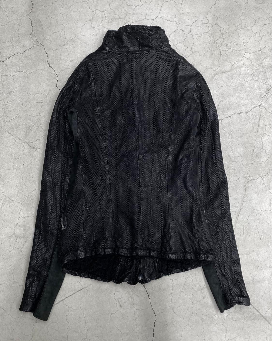 조르지오 브라토 십스킨 핸드메이드 레더 자켓 상품이미지2