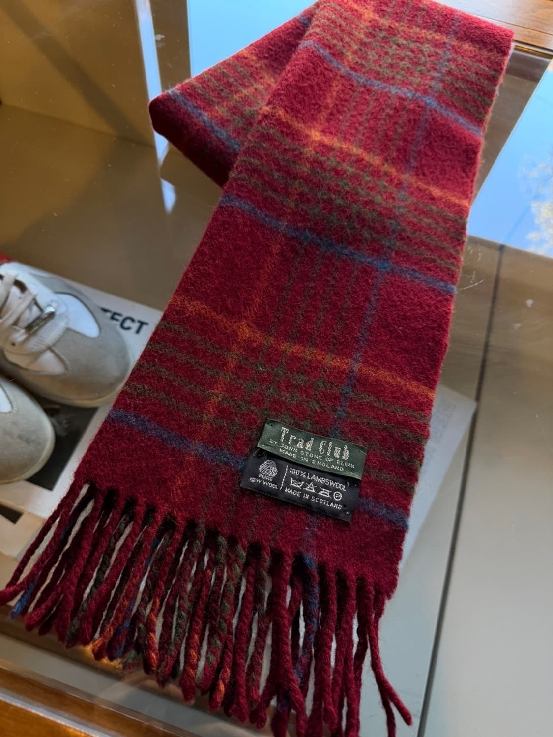 트래드클럽 스코티쉬 램스울 머플러 상품이미지4