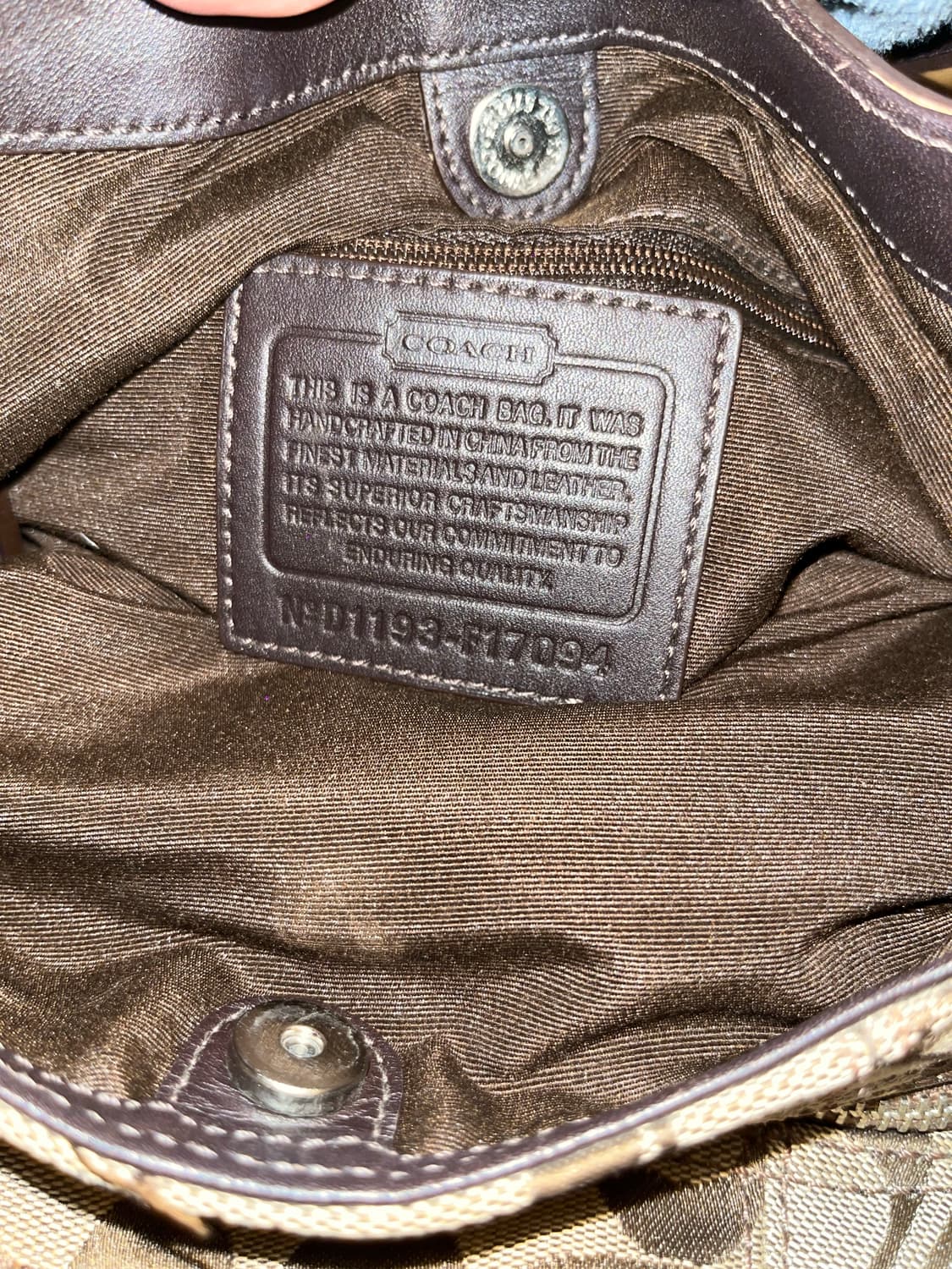 🎉BLACK FRIDAY🎉 Coach brown bag 상품이미지8