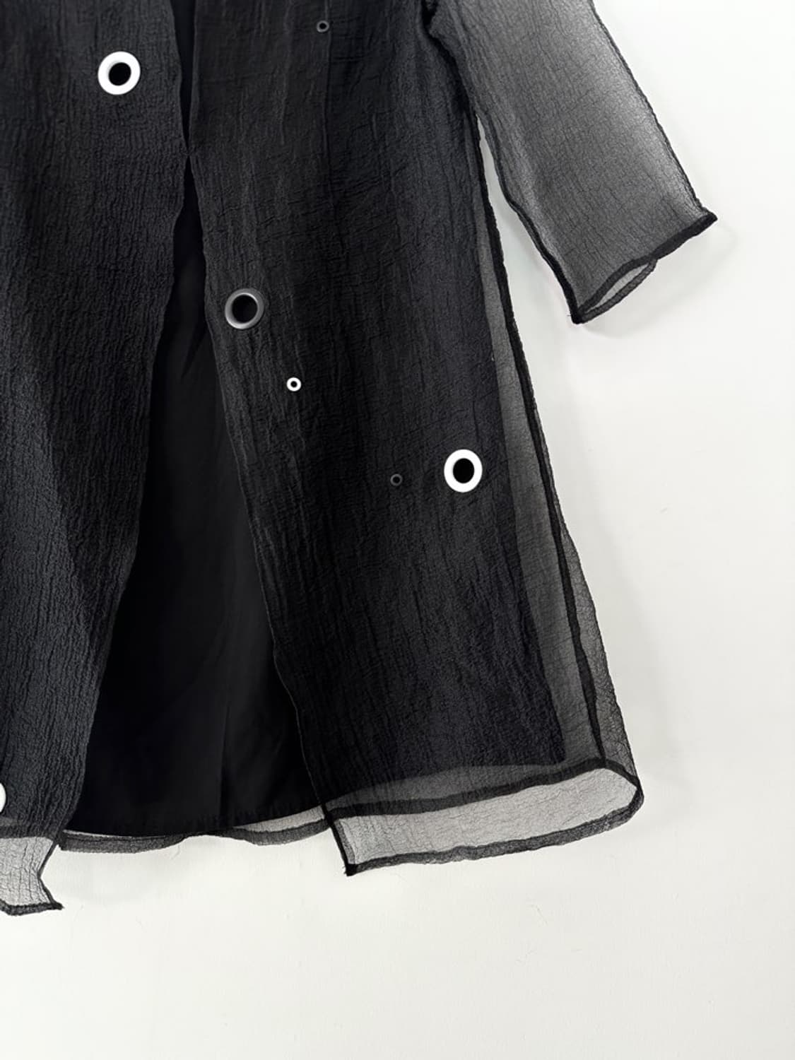Circle punching orgnaza blouse & ops  상품이미지4