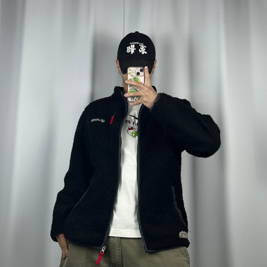 <지프 오버핏 플리스 자켓> No.1381 상품이미지2