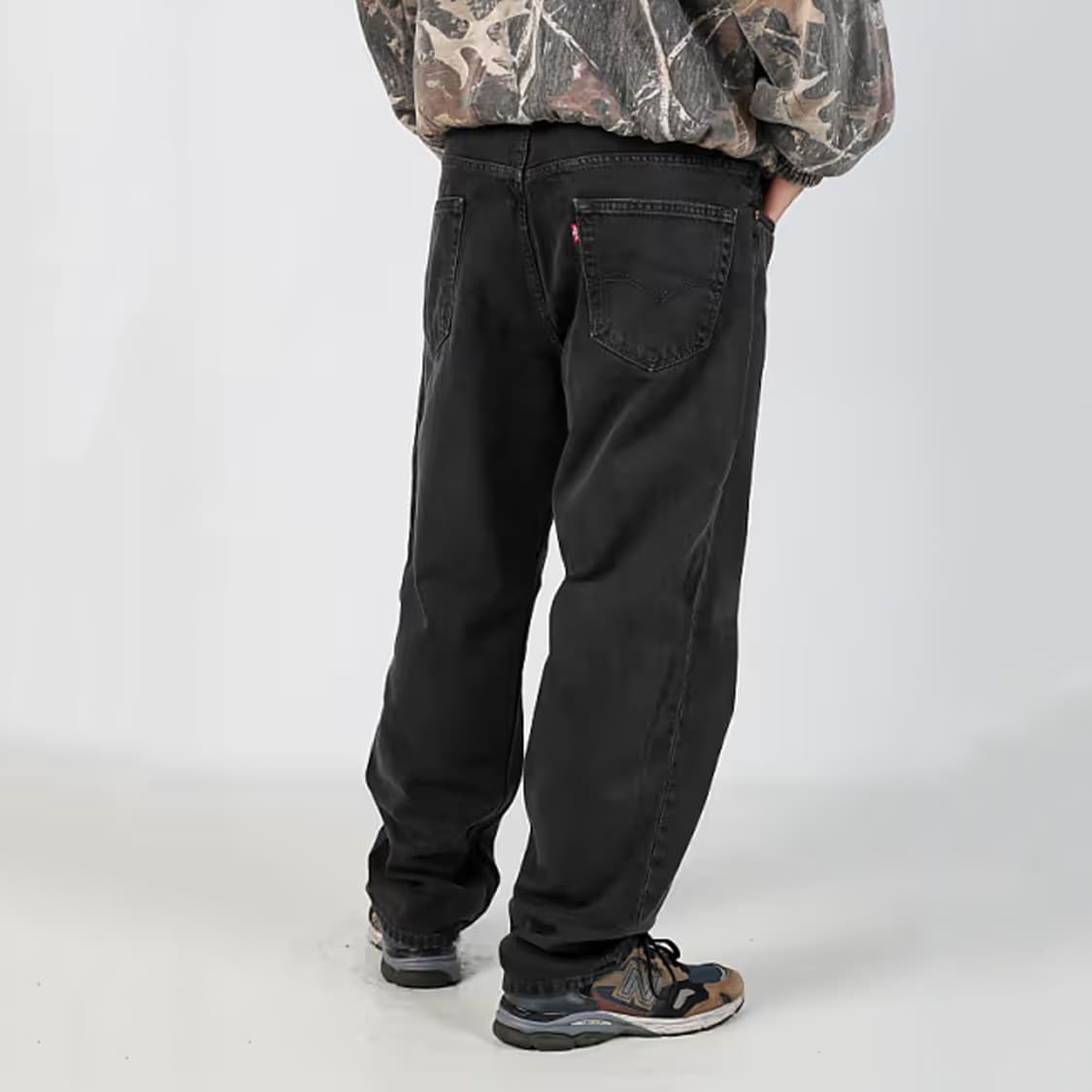 리바이스 550 흑청 데님팬츠 - 34x32 상품이미지2