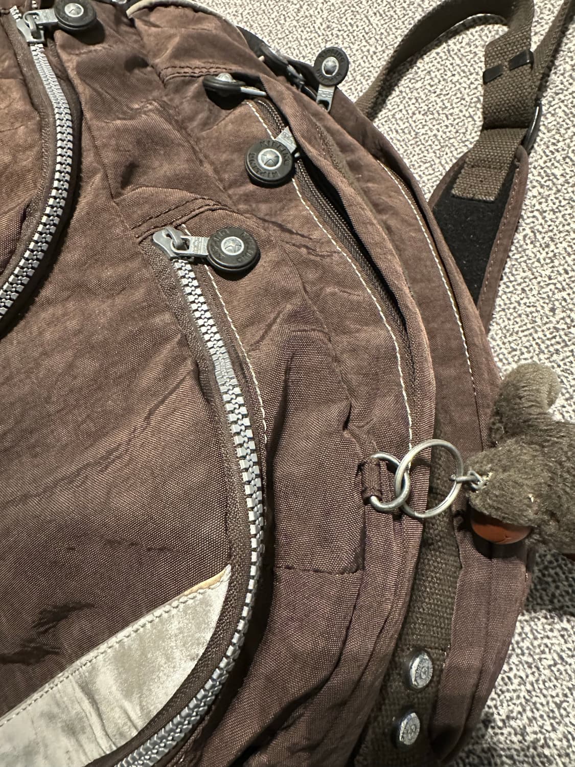 키플링 백팩 브라운 상품이미지3