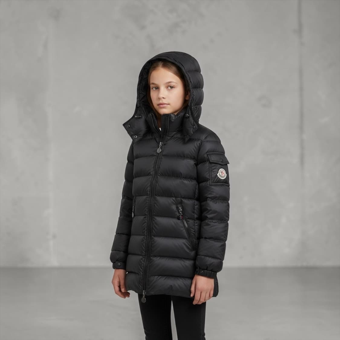 8Y/ 몽클레어 칠드런 모카 구스다운 패딩 상품이미지1
