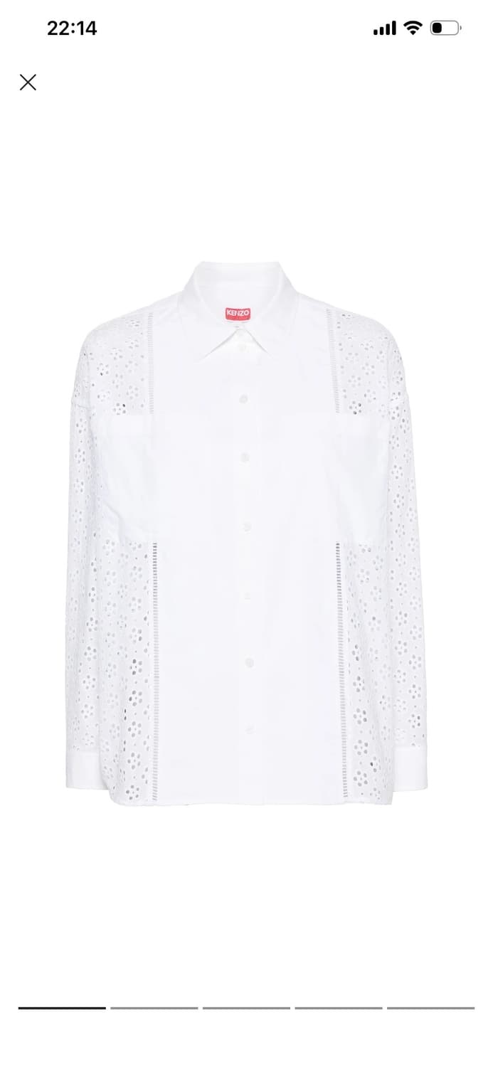 새상품) Kenzo 겐조 앙글레즈 셔츠&쇼츠 세트 상품이미지1