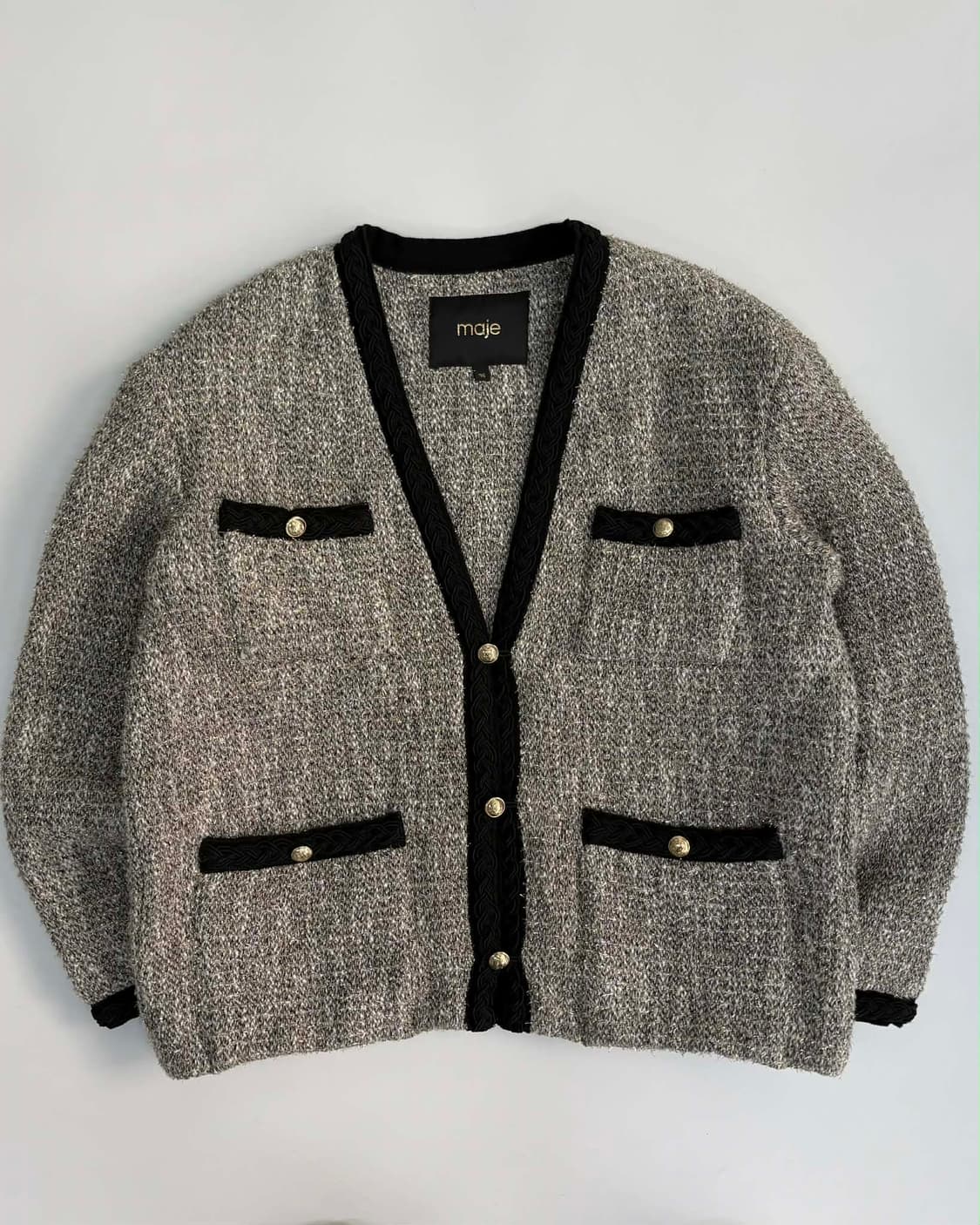 [36] 마쥬 트위드 콘드라스트 손담비 자켓 상품이미지3