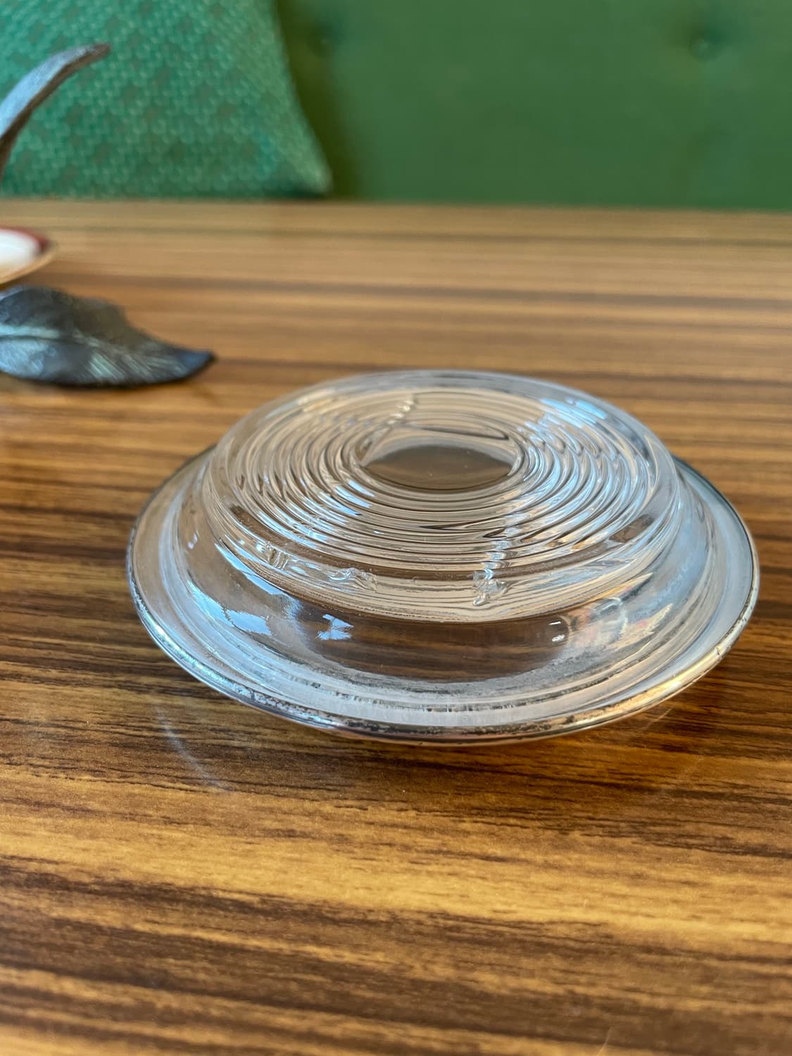 [앤틱 실버웨어] 빈티지 Amston 925 스털링실버 크리스탈 코스터 상품이미지9