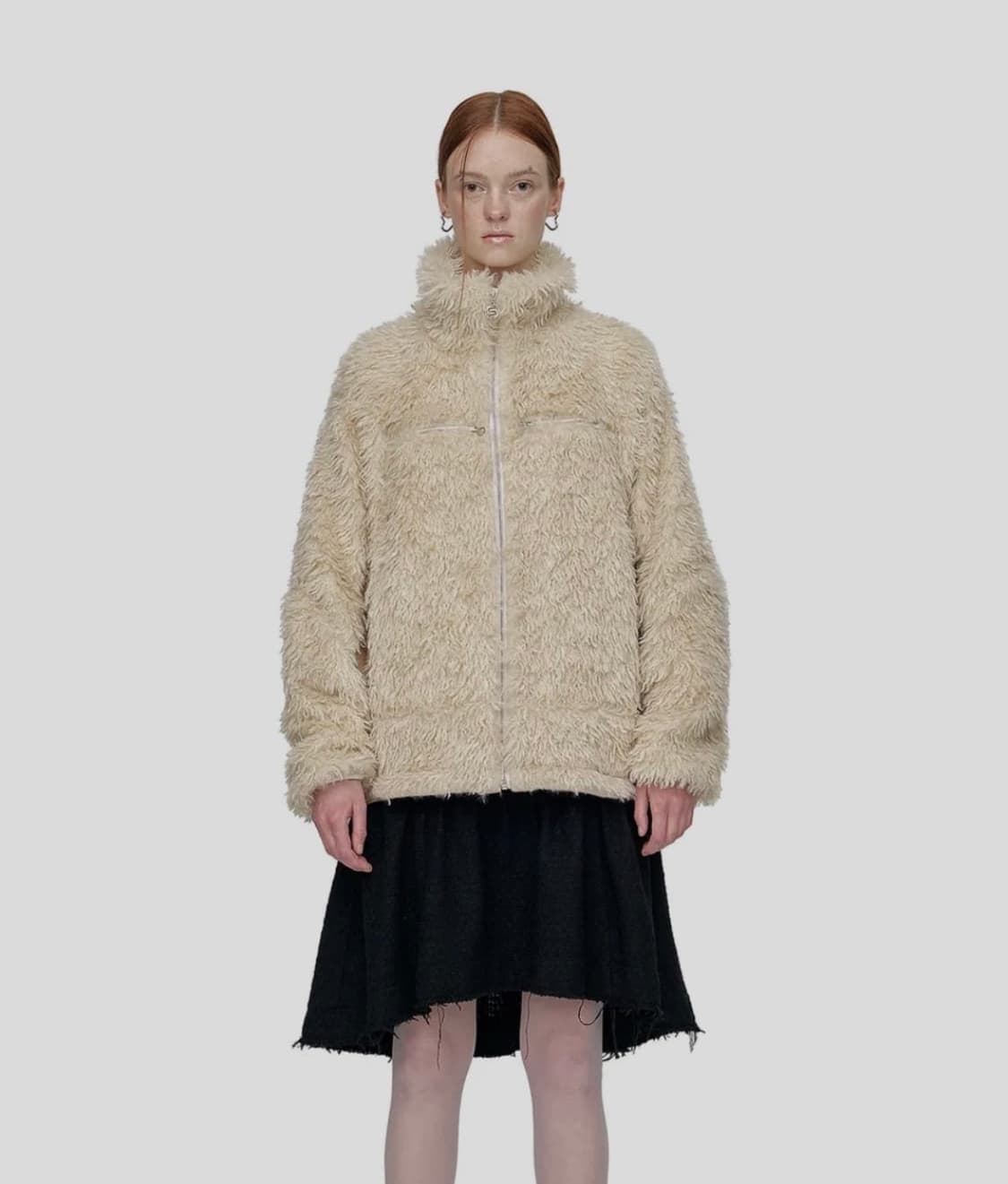 세릭 hairy fleece zip up 상품이미지1