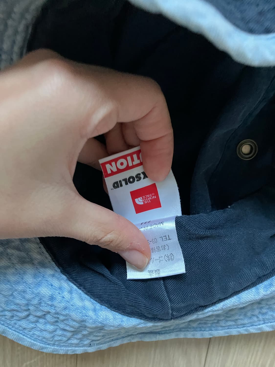 빈티지 노스페이스 버킷햇 Made in Japan 일본 내수 희귀 상품이미지4